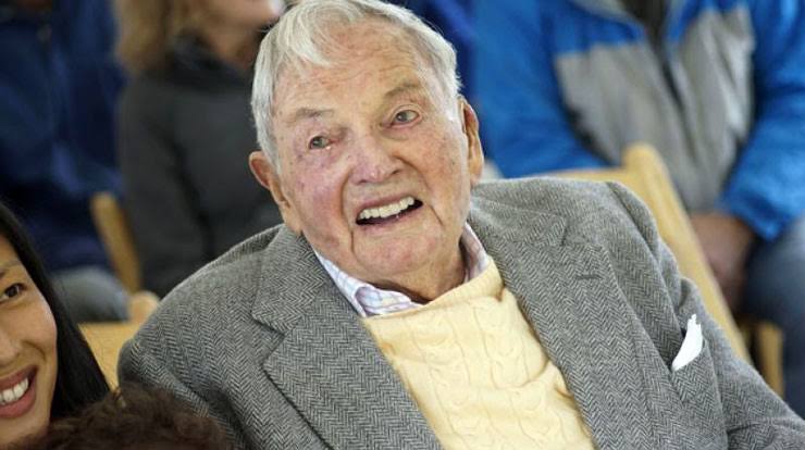 Dünyanın en zengin kişilerinden David Rockefeller, 101 yaşında öldü
