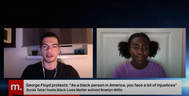 Siyah Hayatlar Önemlidir aktivisti