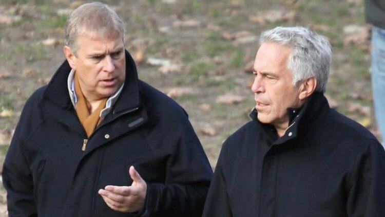 Prens Andrew ve Jeffrey Epstein.