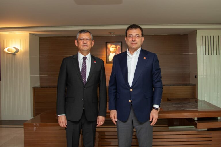 Özgür Özel Ekrem İmamoğlu