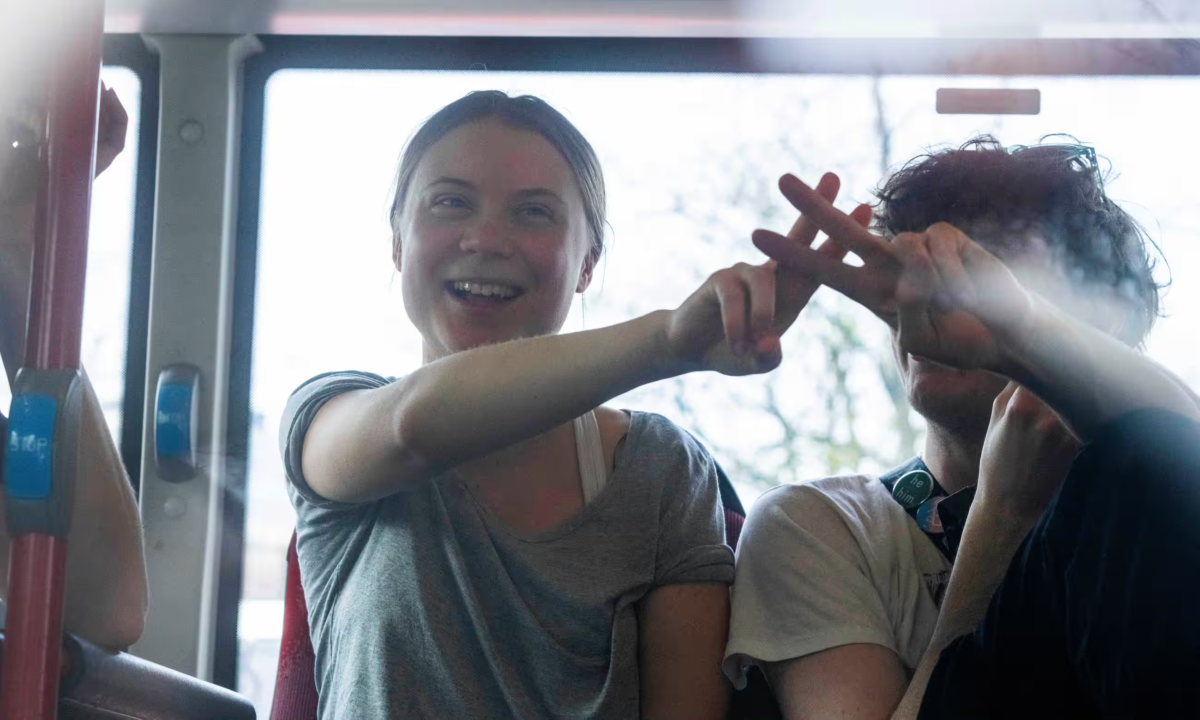 İklim aktivisti Greta Thunberg
