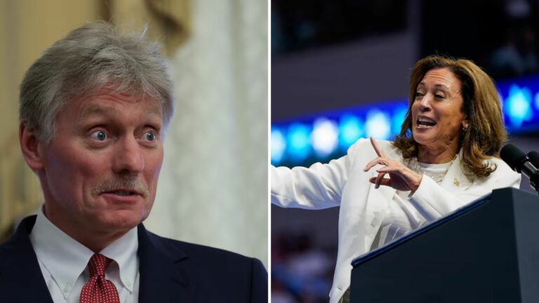 Rusya sözücüsü Peskov, Kamala Harris'e tepki gösterdi