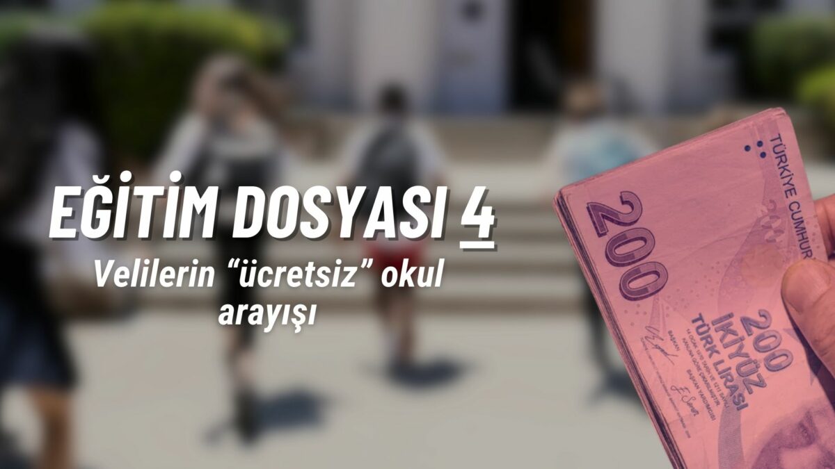 Ücretsiz okul arayışındaki veliler, çocuklarını okula aç gönderiyor