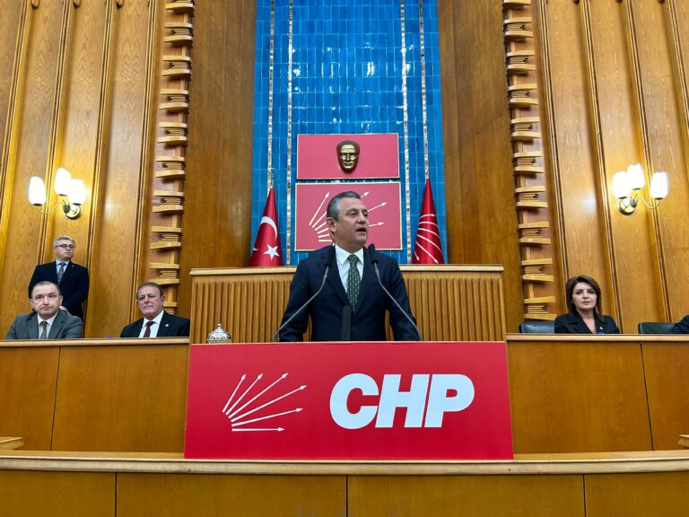 Özgür Özel, partisinin grup toplantısında konuştu