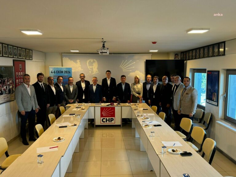 CHP Marmara Bölgesi İl Başkanları Toplantısı sona erdi