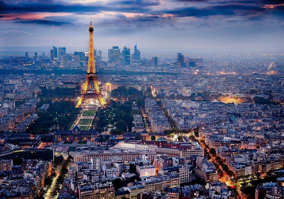 Paris en popüler yurtdışı rotaları
