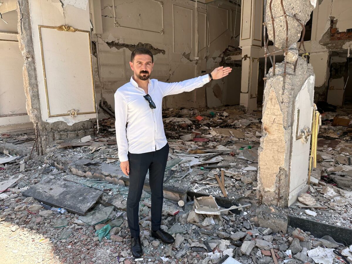 TMMOB İnşaat Mühendisleri Odası Adıyaman Temsilcisi Tuncay Kaya