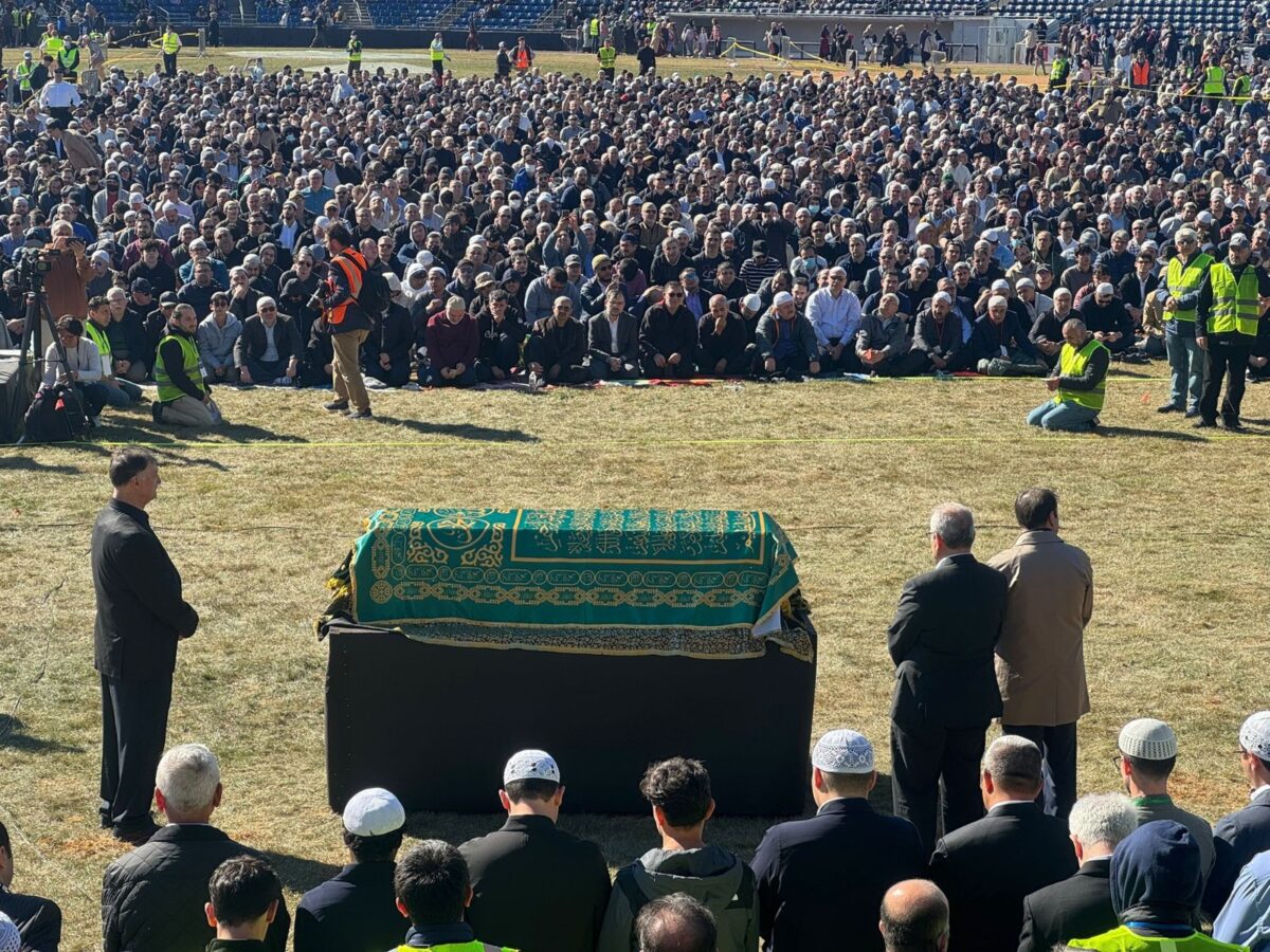 Fethullah Gülen için Kuzey New Jersey'deki Skyland Baseball Stadyumu’nda cenaze töreni düzenlendi