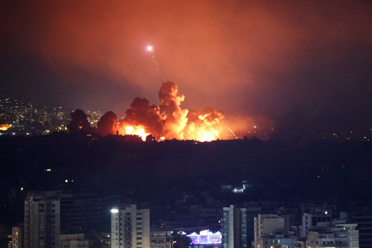 İsrail Beyrut'u bombalamaya devam etti