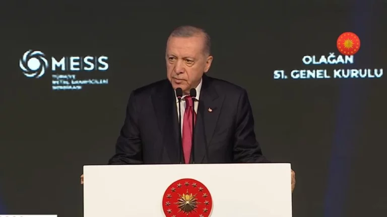 Cumhurbaşkanı Erdoğan, Metal Sanayicileri Genel Kurulu’nda konuştu