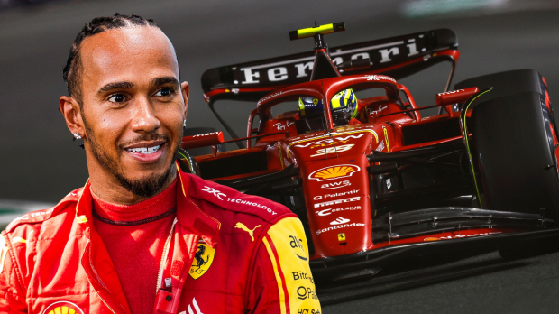 Lewis Hamilton 2025 sezonunda Ferrari'de