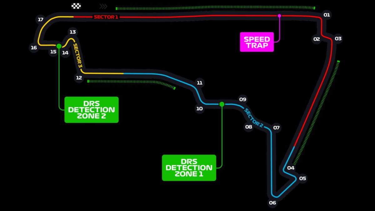 Formula 1 Meksika GP Autódromo Hermanos Rodríguez Pisti