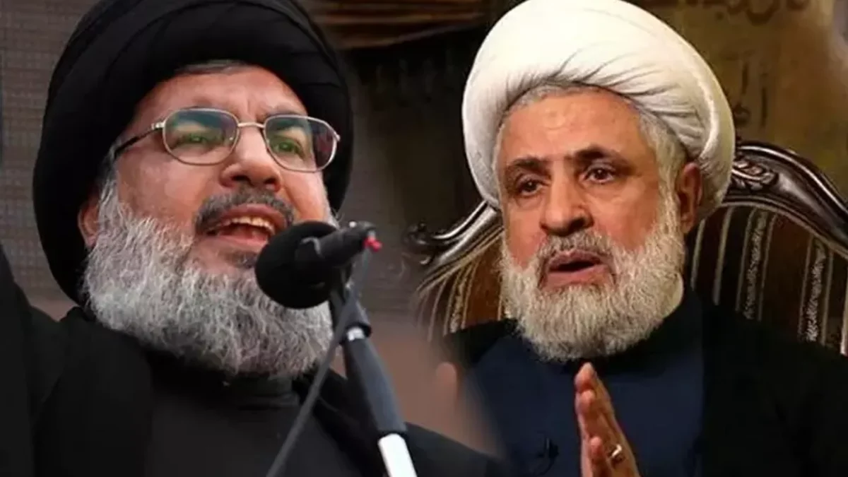 Hasan Nasrallah ve Naim Kasım