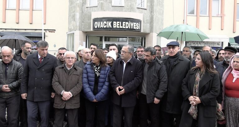 CHP Heyeti Ovacık'ta