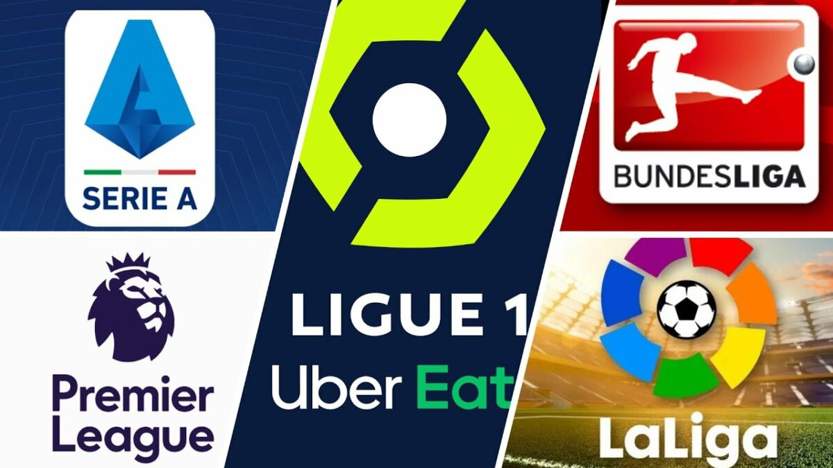 5 Büyük Lig: Premier Lig, LaLiga, Bundesliga, Serie A, Ligue 1