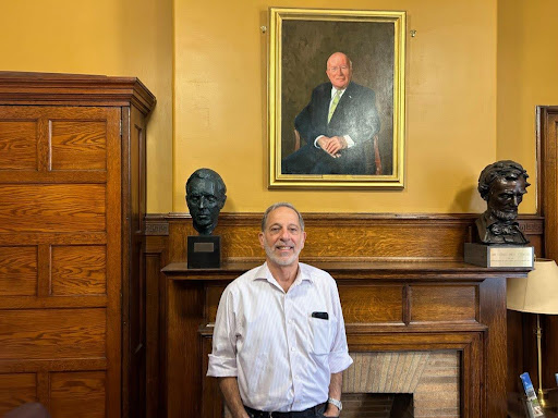 Rashid Khalidi New York’taki Columbia Üniversitesi’nde, Kasım 2024. © Joseph Confavreux / Mediapart
