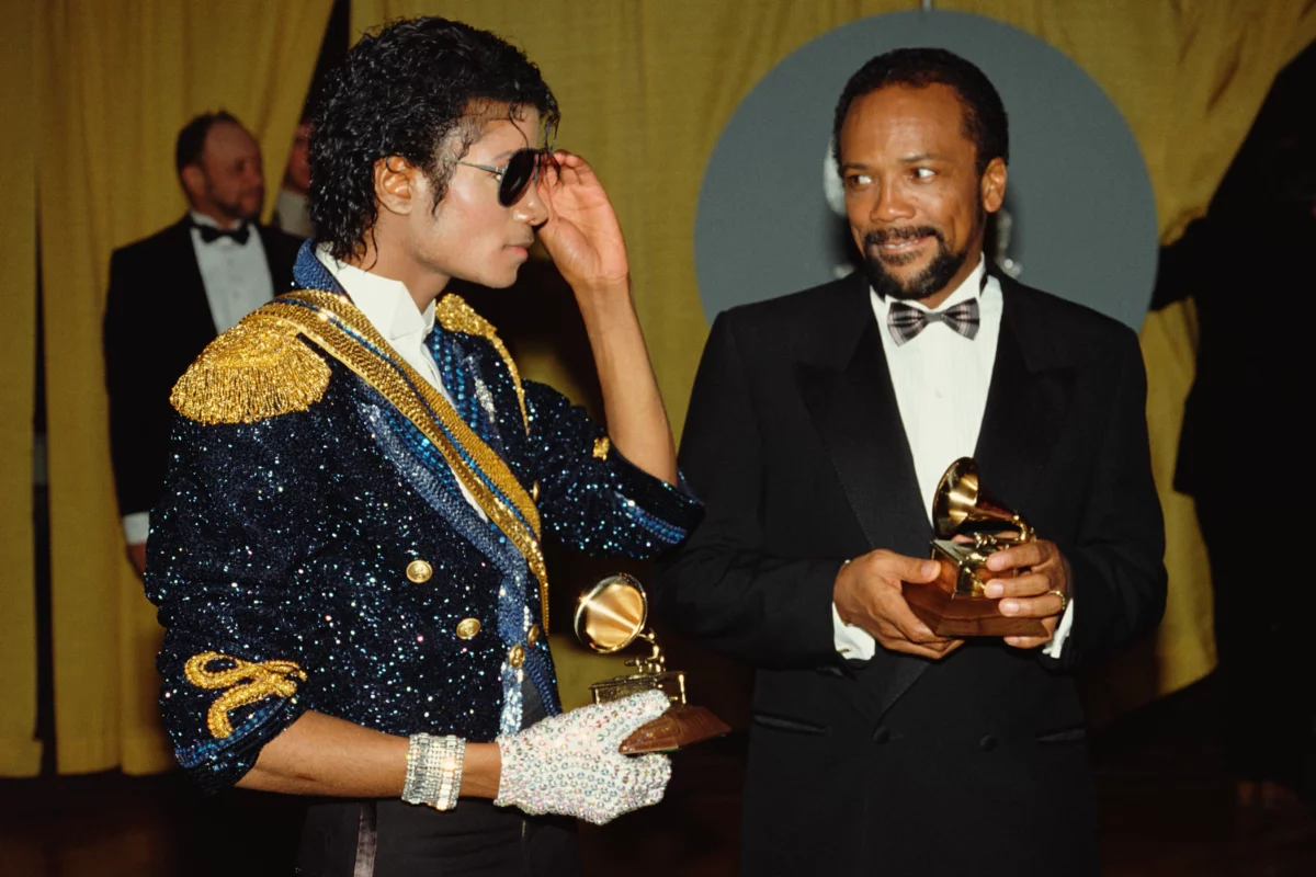 Quincy Jones ve Michael Jackson işbirliği müzik sektörüne damgasını vurdu.