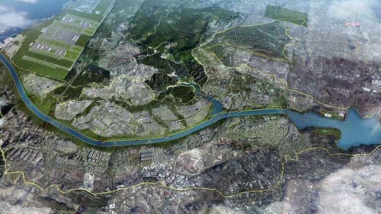 Kanal İstanbul Projesi'nin rezerv alan ve çevre düzeni planı