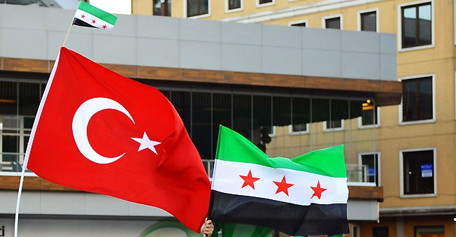 Türkiye ve Suriye bayrağı