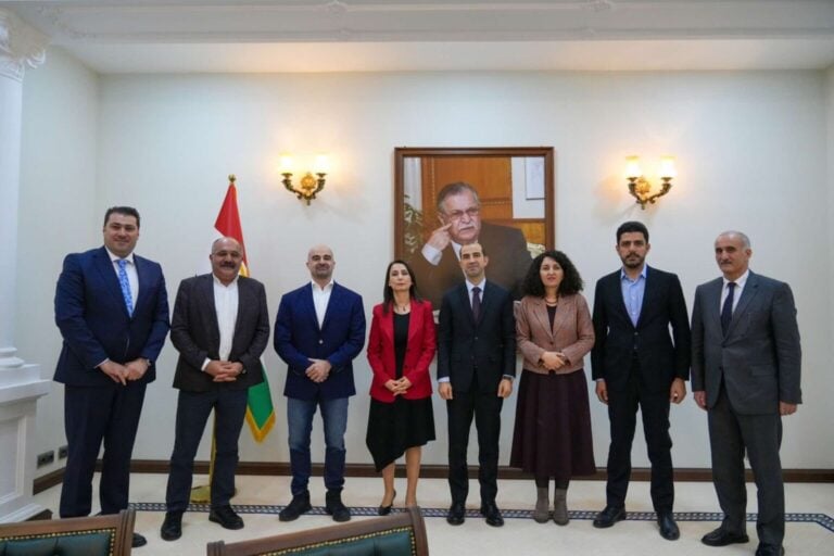 DEM Parti ve DBP, Bafil Talabani ile görüştü