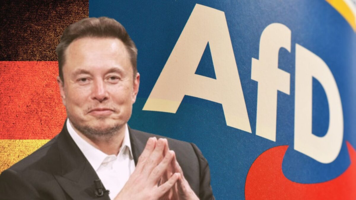 Elon Musk Almanya siyasetinde aşırı sağcı AfD'yi destekliyor.