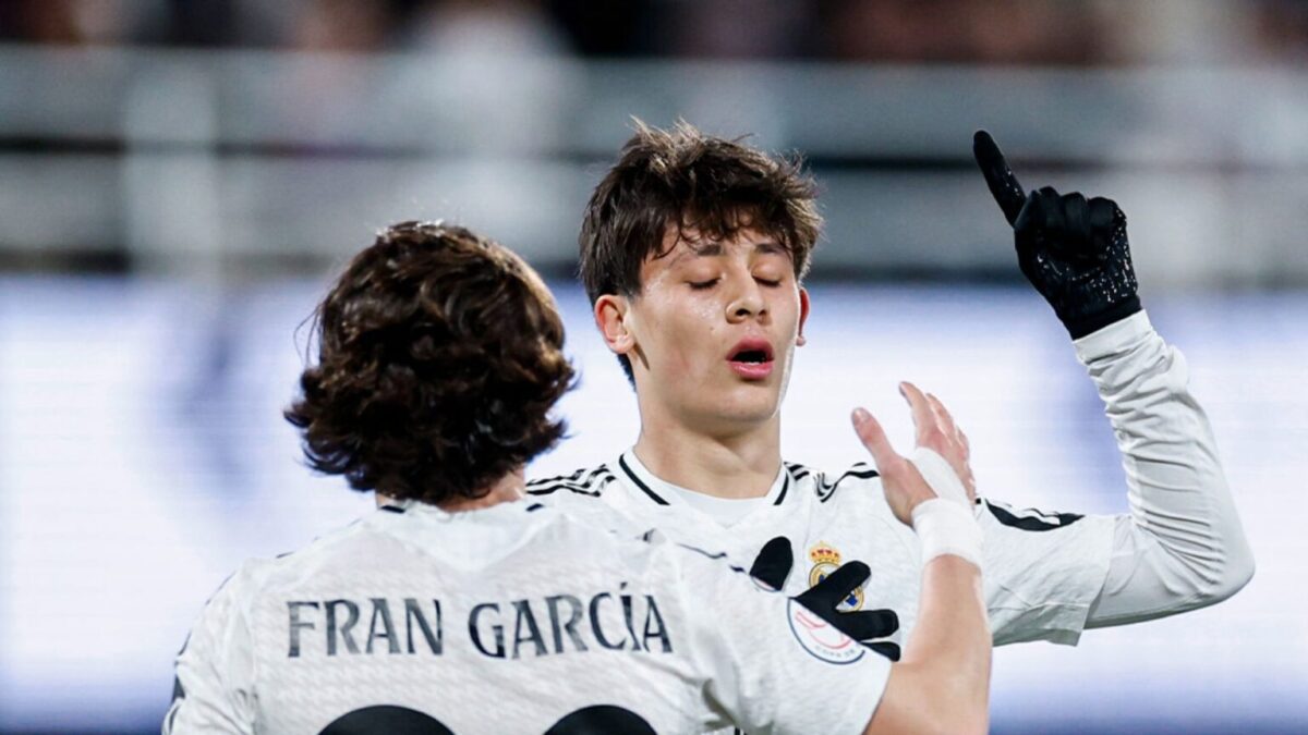 Real Madrid'in yıldızı Arda Güler oldu.