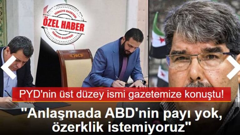 Türkiye gazetesi Salih Müslim ile röportaj yaptı.
