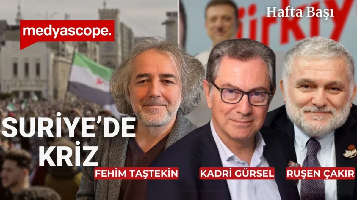 Ruşen Çakır ve Kadri Gürsel ile Hafta Başı (26): Suriye'de kriz | İmamoğlu start verdi | DEM Parti ziyaretlere yeniden başladı