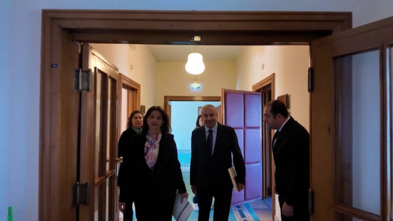 DEM Parti heyeti Külliye'de Erdoğan ile görüştü