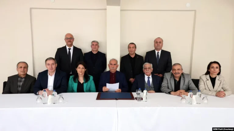 DEM Parti İmralı heyeti