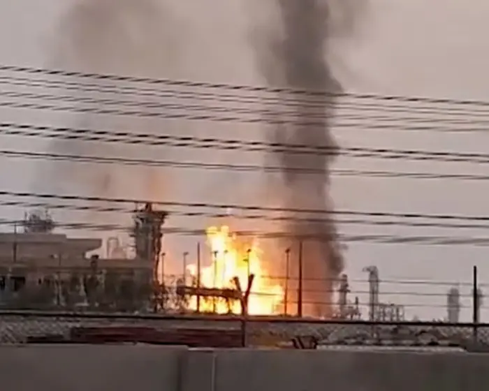 Güney Pars gaz sahası.