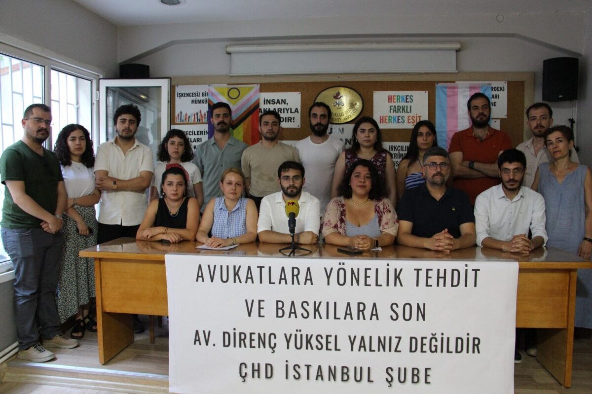 ÇHD: "Avukat Direnç Yüksel, kendini 'istihbarat görevlisi' olarak tanıtan kişilerce tehdit edildi"