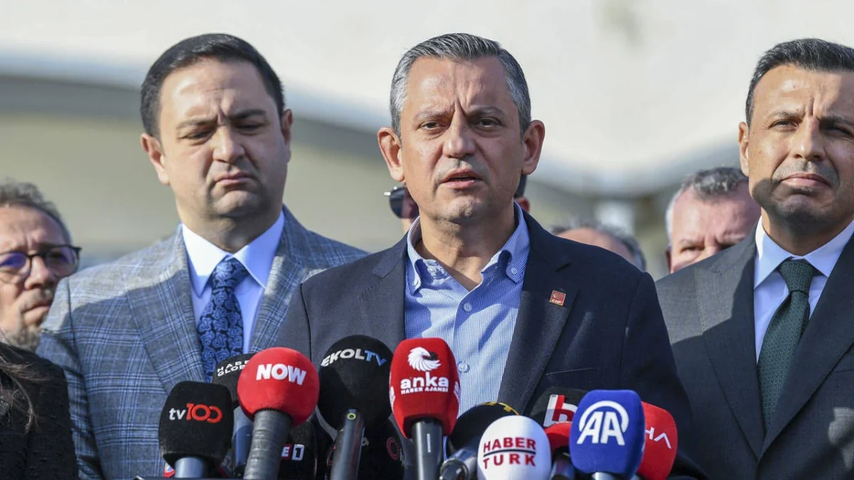 Özgür Özel Ekrem İmamoğlu'nu ziyaret ettikten sonra konuştu