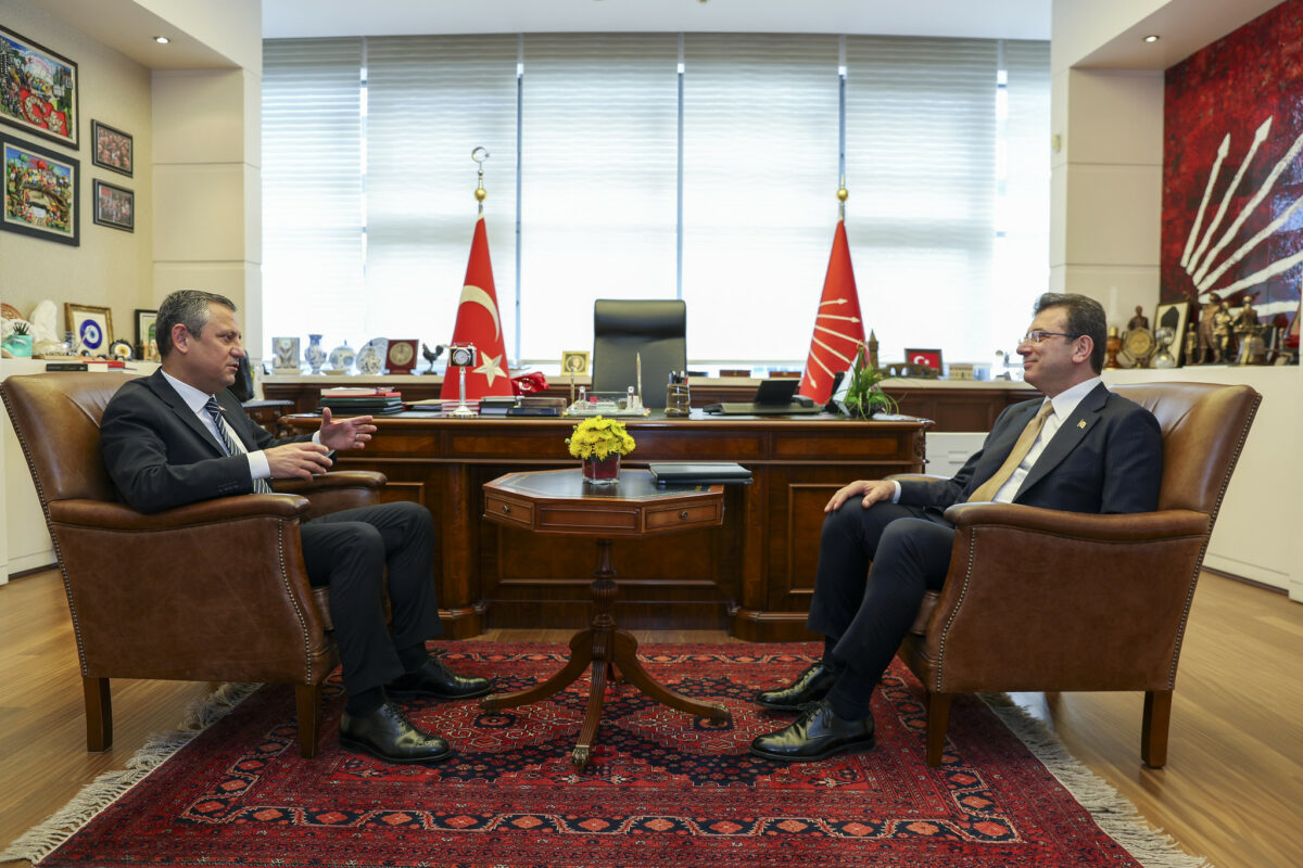 Özgür Özel ve Ekrem İmamoğlu