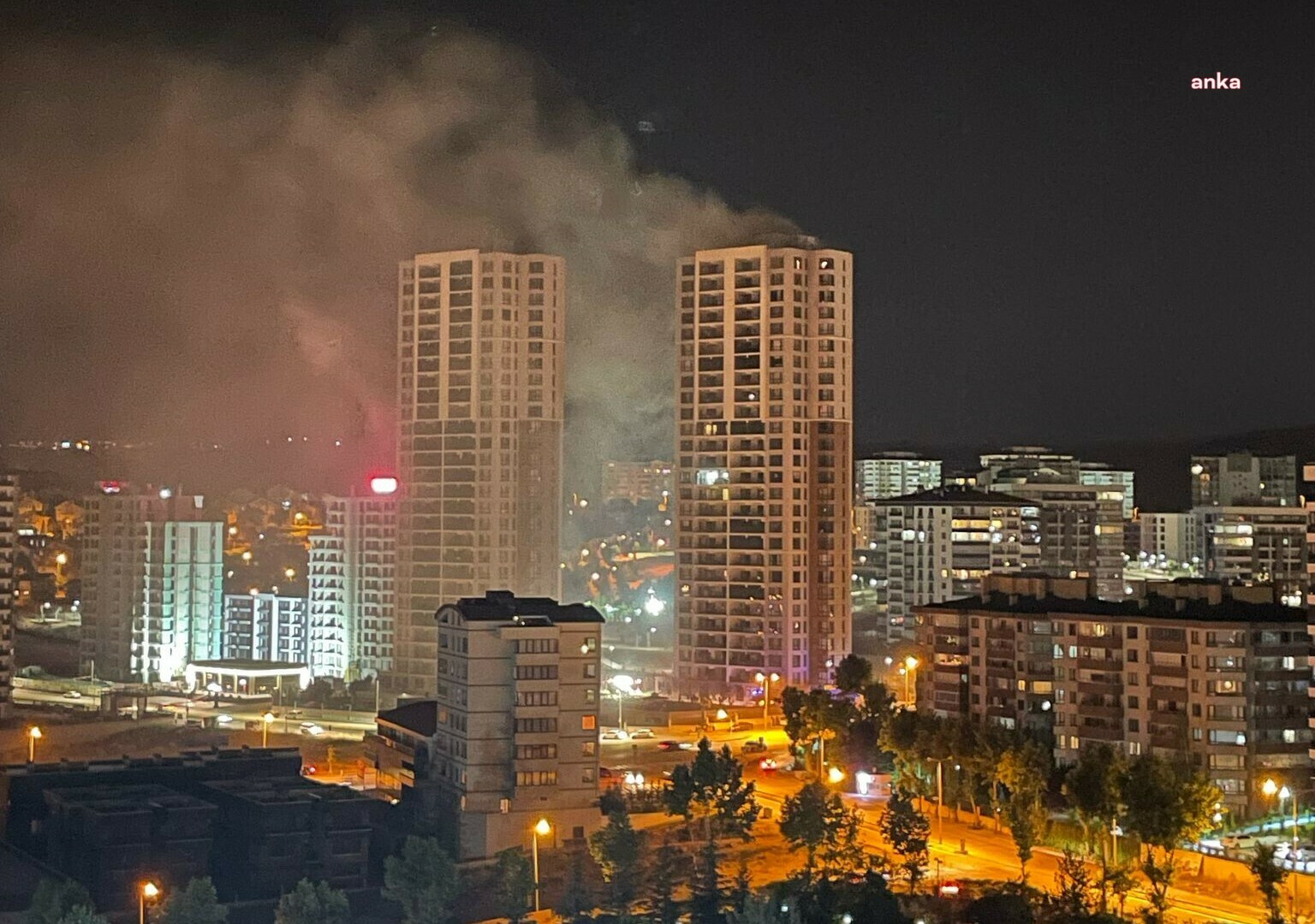 Ankara yangın