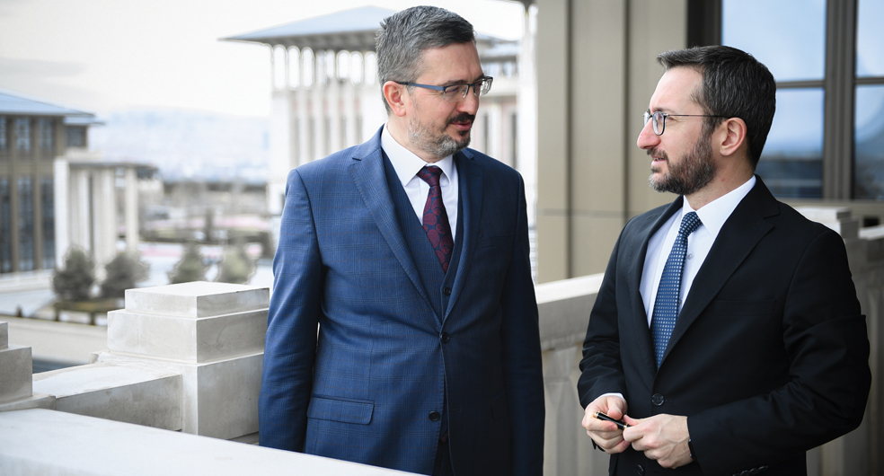 Burhanettin Duran ve Fahrettin Altun