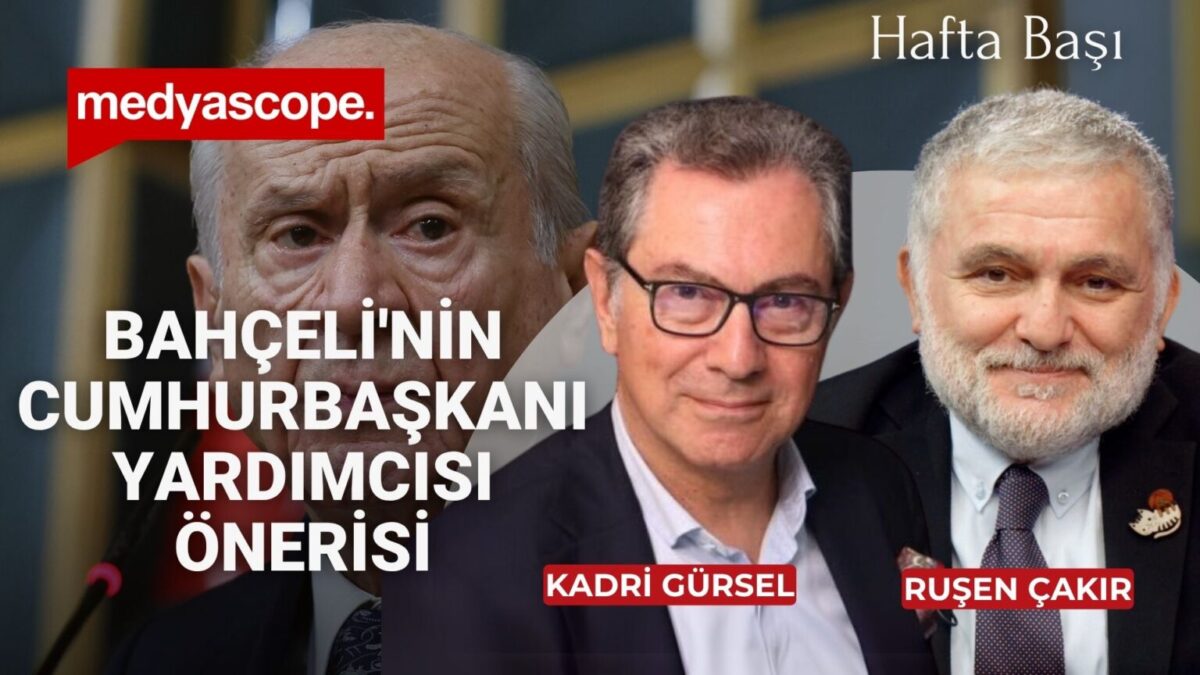 Ruşen Çakır ve Kadri Gürsel ile Hafta Başı (45): Bahçeli'nin cumhurbaşkanı yardımcısı önerisi | Demirtaş tahliye olmadı