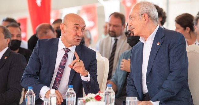 Tunç Soyer ve Kemal Kılıçdaroğlu.