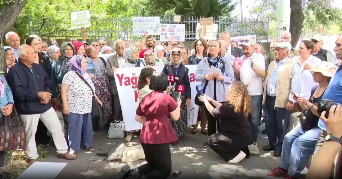 Köylüler TBMM'de: "Koyunlarımdan, suyumdan vazgeçmeyeceğim" 