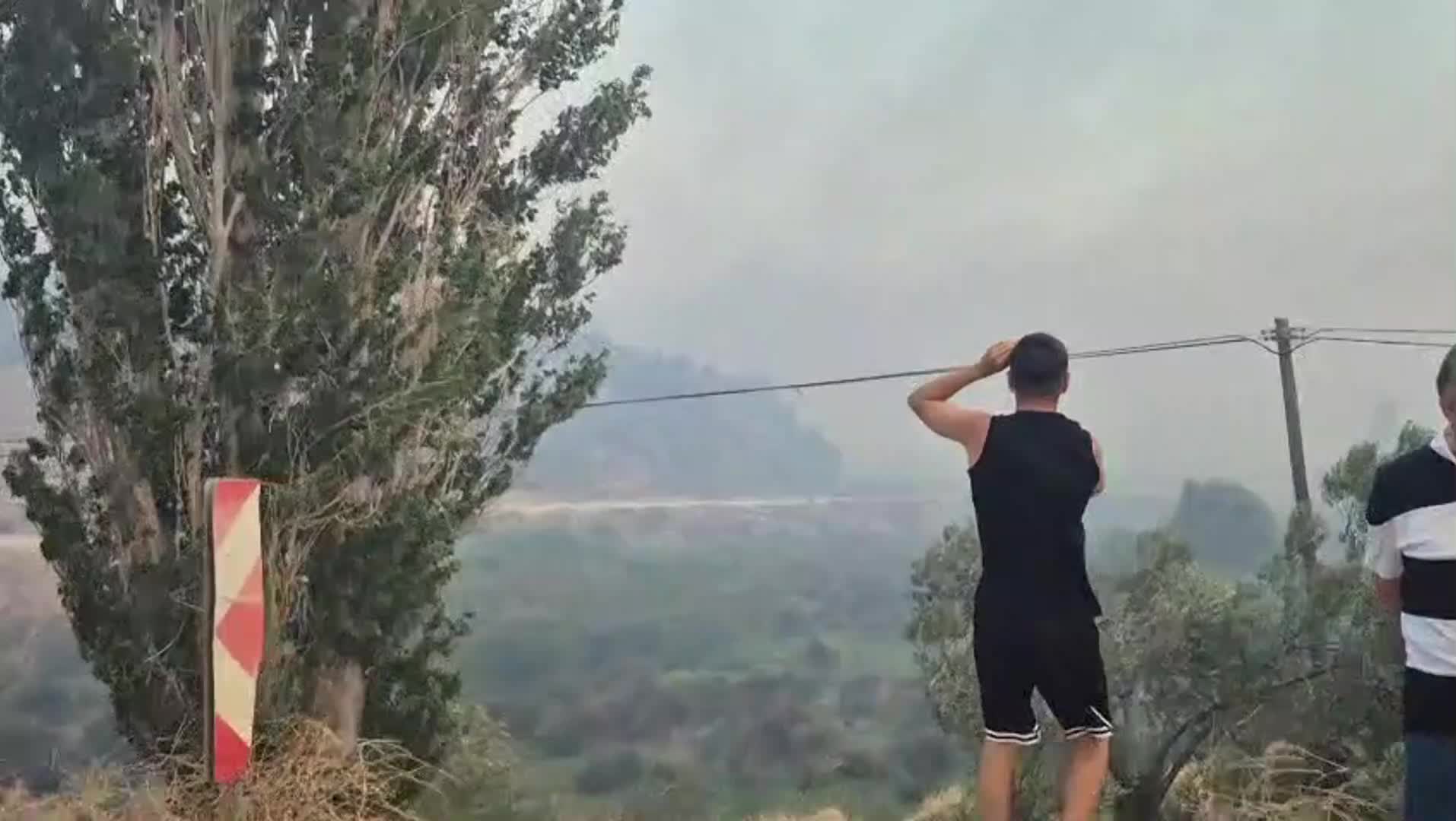 Çanakkale-Ayvacık yangın