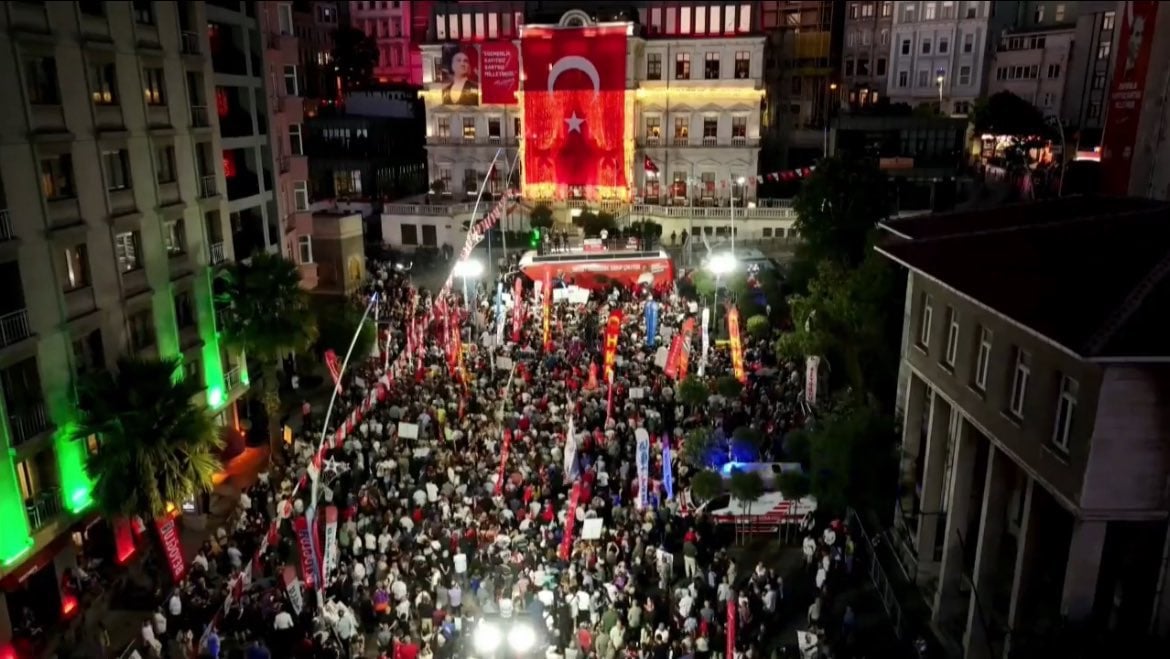 CHP Beyoğlu mitingi