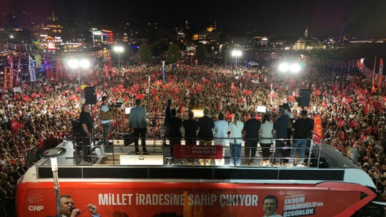 CHP miting