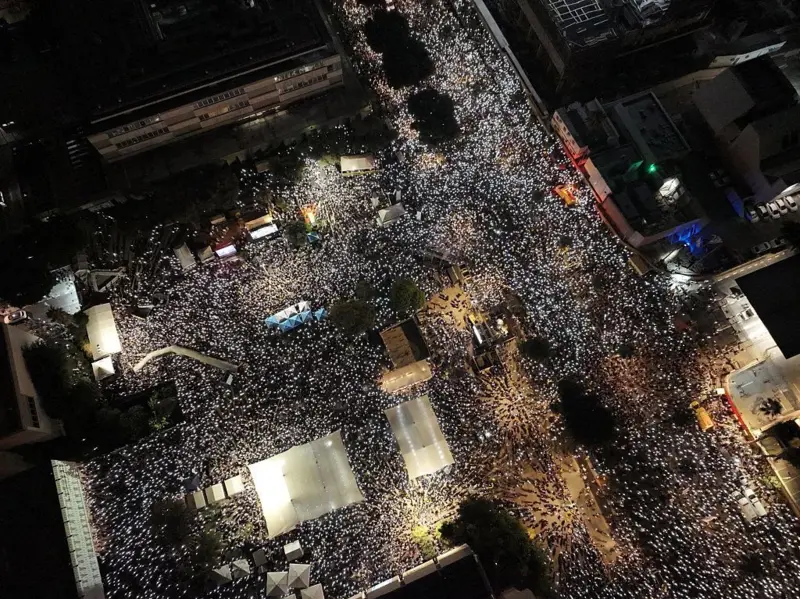İsrail protestolar