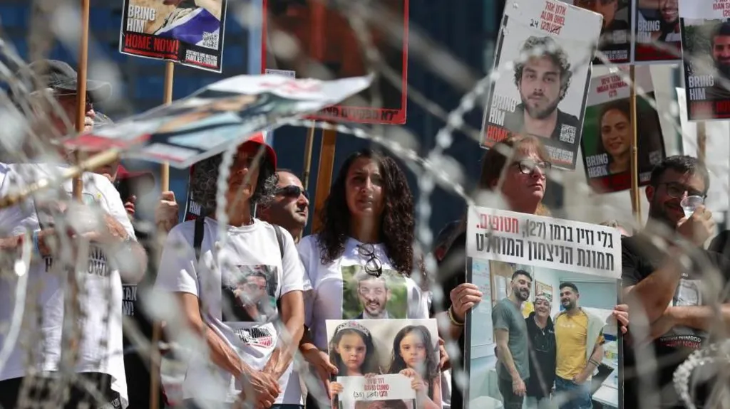 İsrailli rehinelerin aileleri