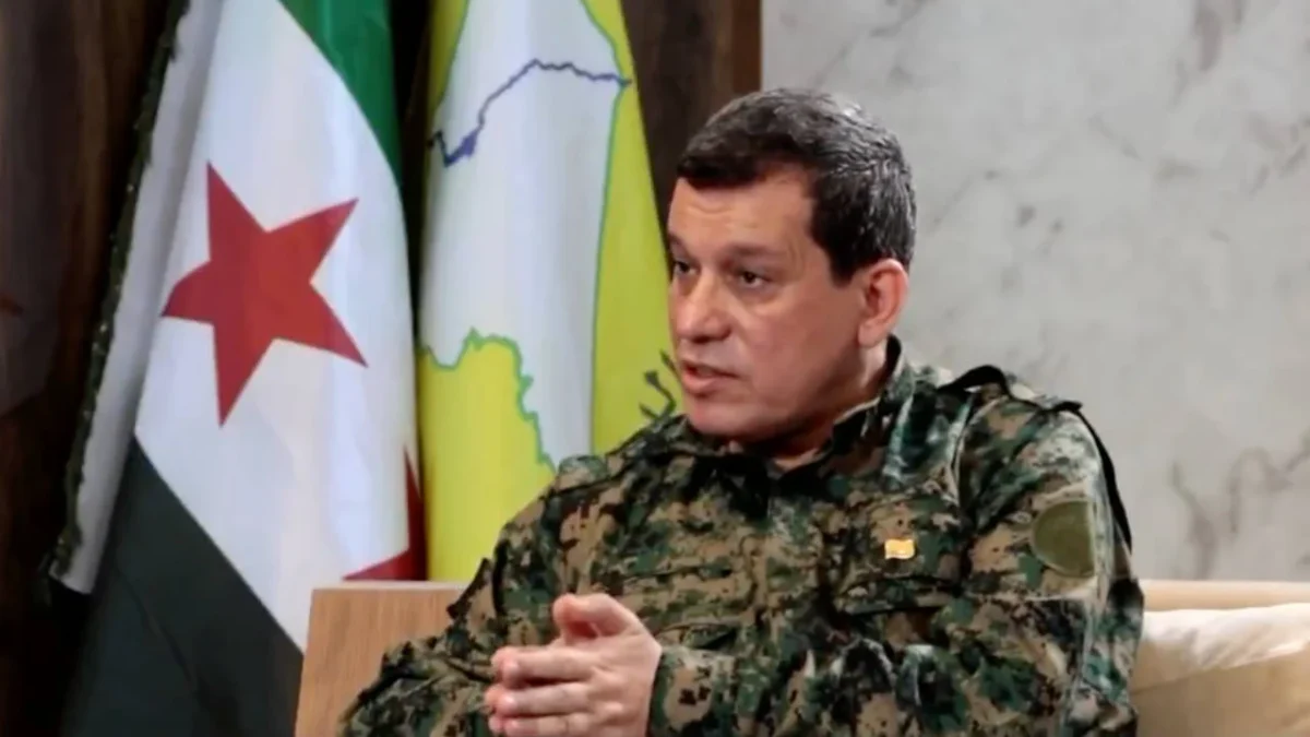 Comandante de las SDF Mazlum Abdi: