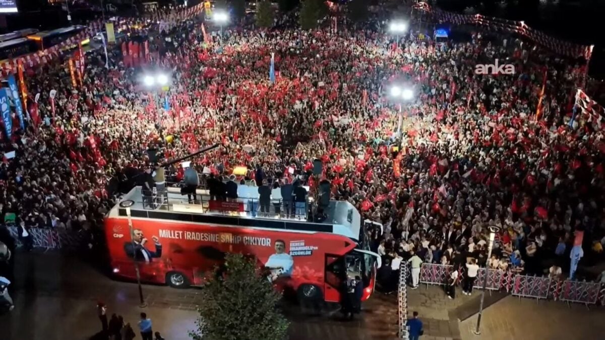 CHP Üsküdar mitingi
