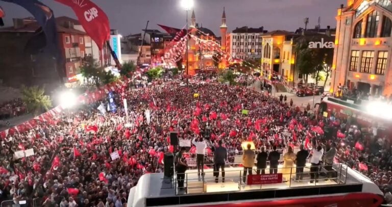 CHP'nin Aksaray mitingi