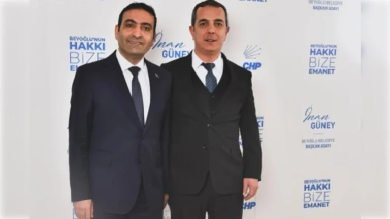 Beyoğlu Belediye Başkanvekili Sefer Karaahmetoğlu oldu