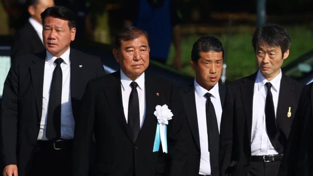 Japonya Başbakanı Şigeru İşiba