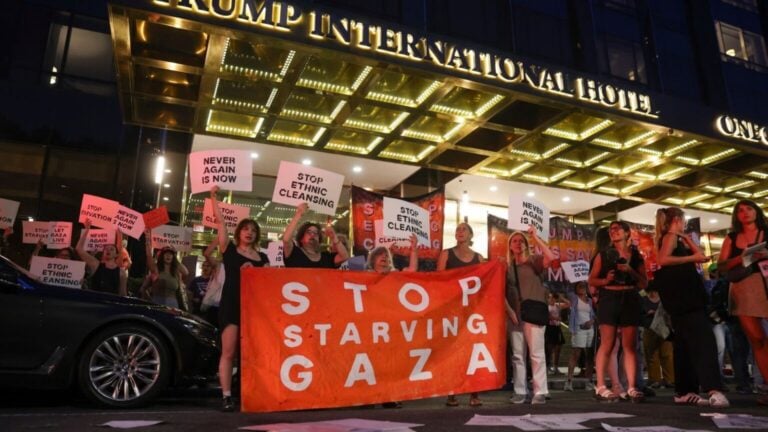 Gazze protesto